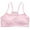 Pink, variant on Tiijoy Girls Seamless Sports Bra Racerback Breathable Training Bra Bralette, Sizes 9-13