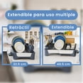 thumbnail image 2 of Escurridor De Trastes expandible, Escurridor de platos con Drenaje Automático, Organizador de cocina modulable de fácil armado, soporte de copas cubiertos y tabla de picar, 2 of 10