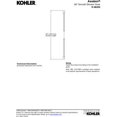 thumbnail image 3 of Kohler K-98359-CP 60 in. Réveiller Tuyau de Douche Lisse - Chrome Poli, 3 of 4