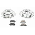 thumbnail image 3 of PowerStop Rear Z23 Evolution Sport Carbon-Fiber Ceramic Brake Pad and Drilled & Slotted Rotor Kit Fits: LEXUS TOYOTA Select Models K2418, 3 of 10