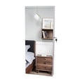 thumbnail image 2 of Private Jungle The Whole Surface PVC Film Wall Hanging Door With Lock Jewelry Cabinet Fitting Mirror Cabinet, 2 of 10