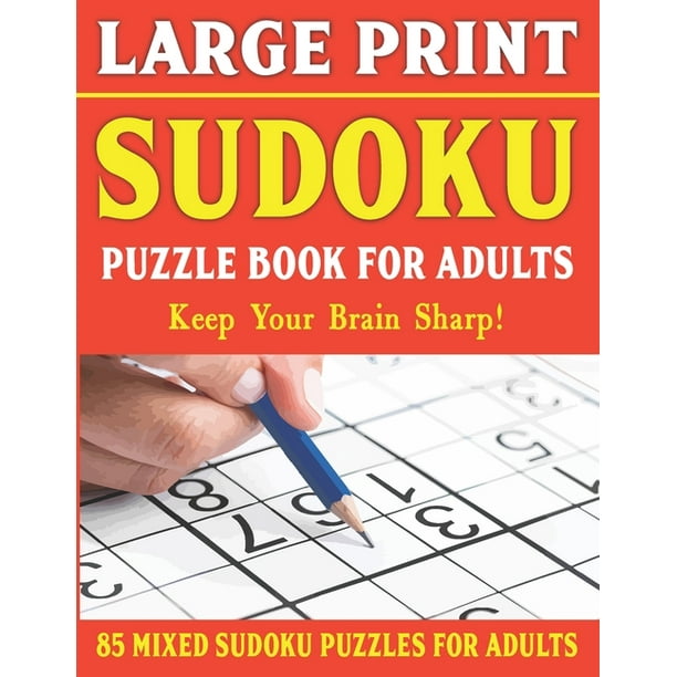 e w frairya pzl large print sudoku puzzles easy medium and hard large print puzzle for adults brain games for adults vol 3 paperback large print walmart com walmart com