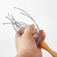 thumbnail image 3 of ZHAOCHENG Masajeador de cabeza con forma de pulpo, rascador de cuero cabelludo, garra de alambre de mano, para el cuello, el cuerpo, alivia el estrés, relajación muscular, spa, curación y salud, 3 of 5