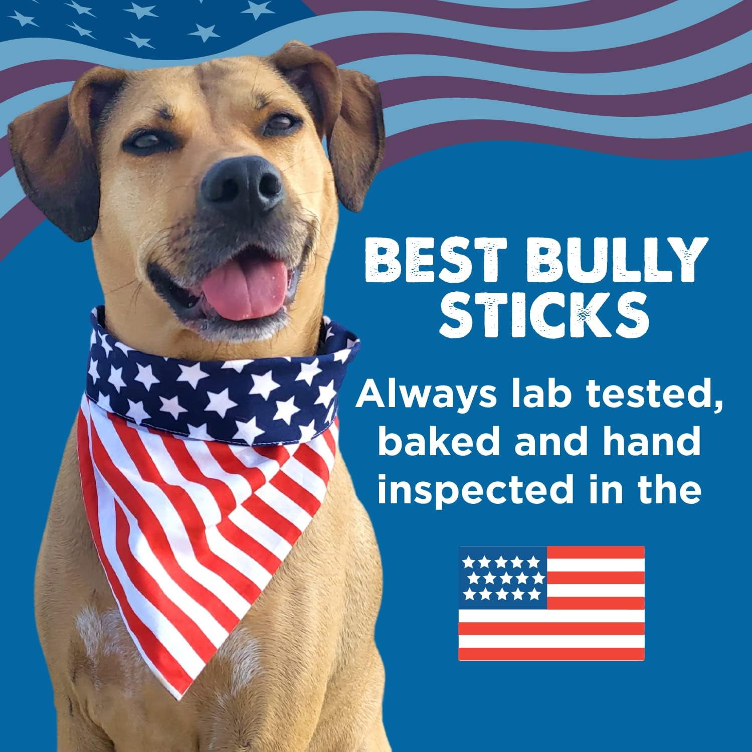 Best Bully Sticks 12 Inch Bully Sticks - 25 Count (Pack of 1) - All-Natural, Fully Digestible, 100% Grass-Fed, Grain and Rawhide Free