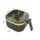 thumbnail image 3 of Caja para condimentos de 4 compartimentos con 4 cucharas | Contenedor de especias desmontable | Organizador de condimentos de plástico para cocina, camping y barbacoa | Blanco o verde, 3 of 6