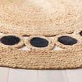 thumbnail image 5 of Avgari Creation Round Rug 100% Natural Jute Braided Beige Color Rug Modern Rustic Rug Carpet Doormat-2" Feet (24 Inch), 5 of 5