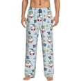 thumbnail image 1 of Fotbe Swimming Shark Pantalones de Pijama para Hombre, Pantalones de Dormir, Pantalones de Casa con Cintura Ajustable y Bolsillos-XX-Large, 1 of 6