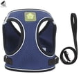 thumbnail image 3 of PULLIMORE No Pull Dog Harness No Choke Reflective Pet Vest Adjustable Breathable Mesh Harnesses with Leash for Small Dogs Cats Walking (XL, Nary Blue), 3 of 9