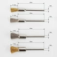 Phlegsive 15 Metal Cleaning End Brushes for Rust & Paint Removal