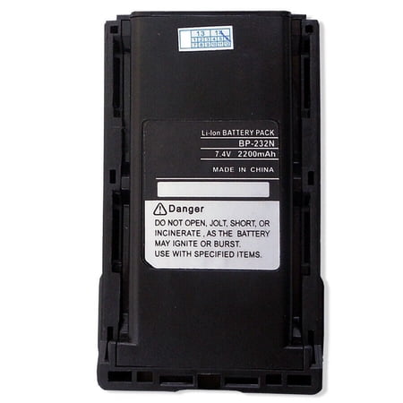2200mAh BP-232N Battery For ICOM IC-F43TR IC-F14 F24 IC-F33G 43G IC-F3011 F4011