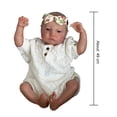 thumbnail image 3 of 19in Real Life Baby Dolls Toys Realista Reborn Baby Dolls Regalo de cumpleaños para niños JShteea libre de BPA, 3 of 8