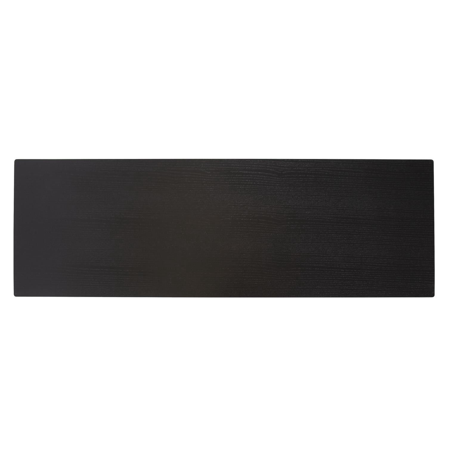 Tyler Dillon Black Ash Rectangular Console & Accent Table - 47W x 16D x 30H