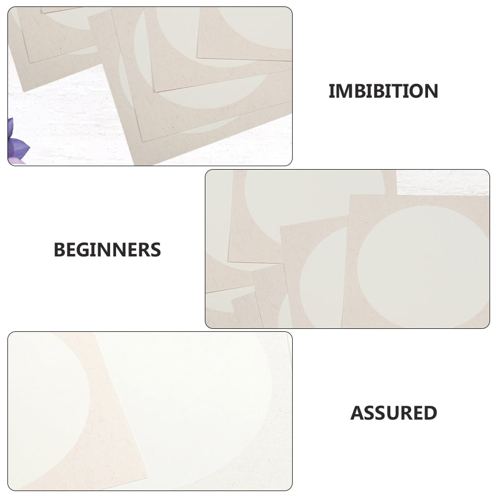 HINTRMENT Artists Paper 20 Sheets Chinese Art Papers for Ink Diffusion and Water Imbibition