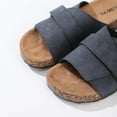 thumbnail image 4 of Roxoni Men's Dual Velco Straps Suede Covered Moulded Faux Cork Midsole Eva Rubber Sole, 4 of 8