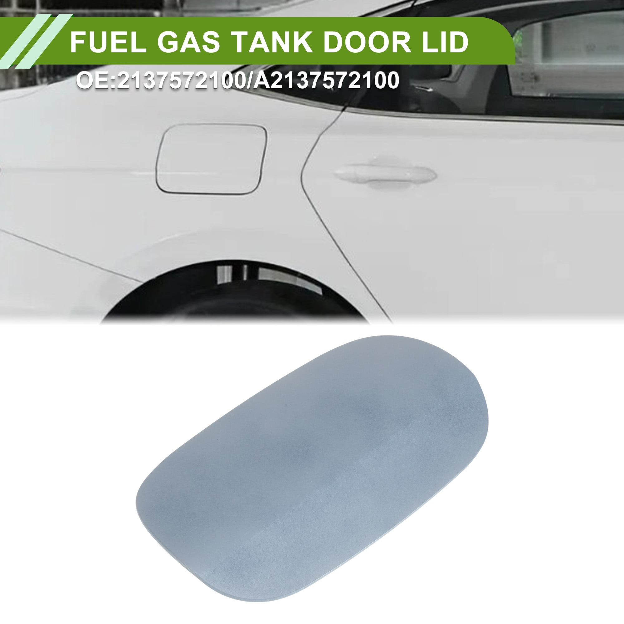 Unique Bargains Fuel Tank Door Cap for Mercedes-benz W213 2016-2022 Filler Flap Cover Blue