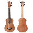 thumbnail image 3 of Electric Guitar,30 Inch Mini Electric Bass Guitar Sapele Guitar Effortless Installation, 3 of 12