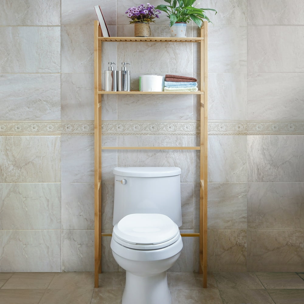 Mainstays 64inch over the Toilet Space Saver Bathroom Freestanding