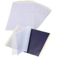 thumbnail image 1 of A4 Carbon Graphite Sheets for Tattoo Stencils 100 Sheet Tattoo Transfer Paper Set, 1 of 8