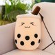 thumbnail image 3 of Boba Plushie Kawaii Room Decor Bubble Tea Plush Toy Stuffed Ice Cream Food Milk Tea Soft Hug Cushion Birthday Gift for Kids, 3 of 5
