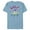 Ocean Blue, variant on Disney Lilo & Stitch Wild for Spring Easter - Short Sleeve Blended T-Shirt for Adults - Customized-Yellow