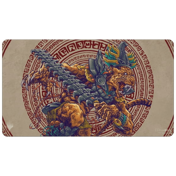 The Lost Caverns of Ixalan Sovereign Okinec Ahau Playmat for Magic: The Gathering