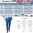 thumbnail image 3 of Uuszgmr Men Pants 4Th Of July Multicolor Slim Leg Swatpant Independence Day Casual Trousers Holiday American Flag Printed Casual Novel Button Pants Red L, 3 of 4