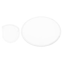 Zehuanyu Flower Stand Wreath Display Stand Wreath 25.00X25.00X0.20CM White