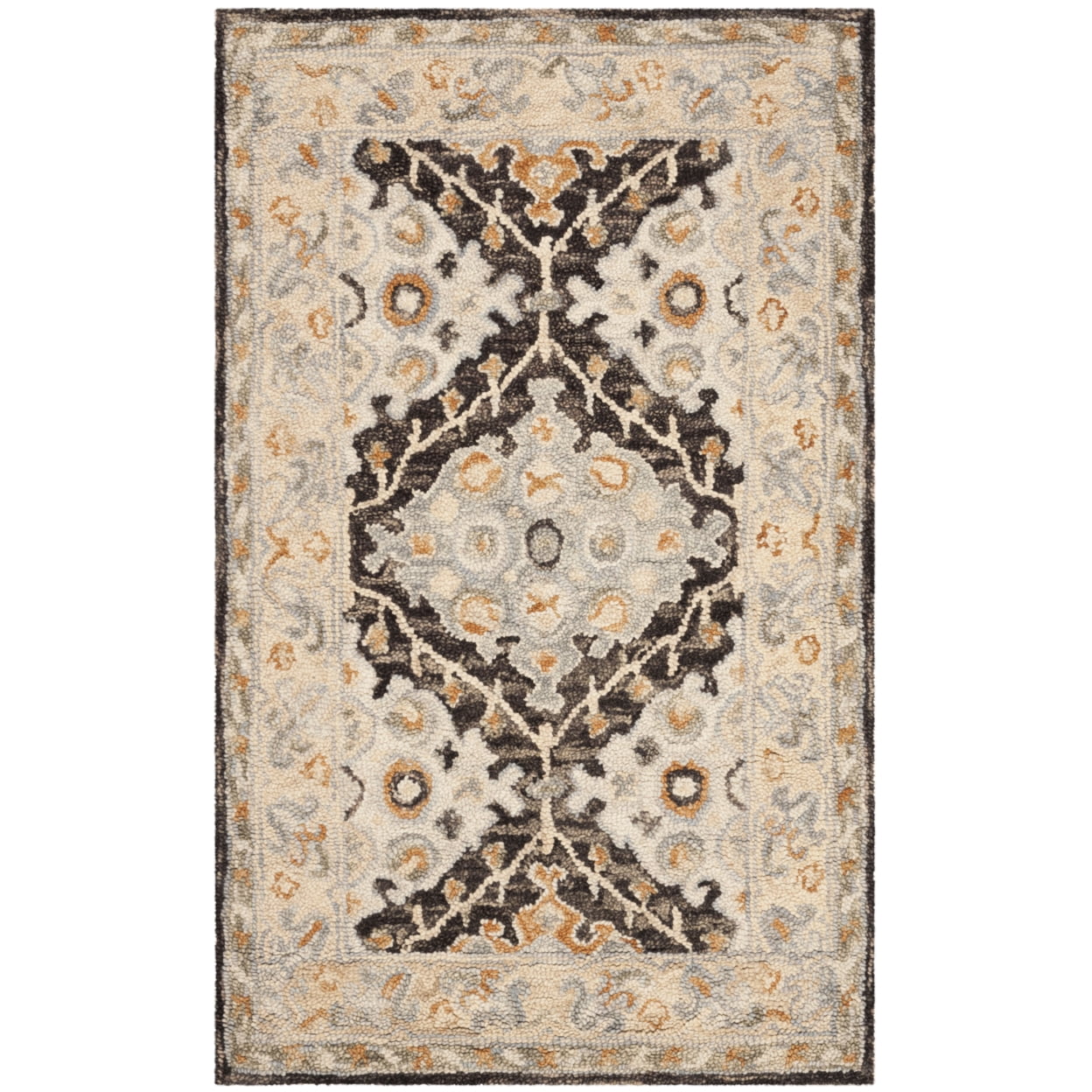 SAFAVIEH Aspen Joaquin Southwestern Area Rug, Beige/Brown, 5' x 5' Round