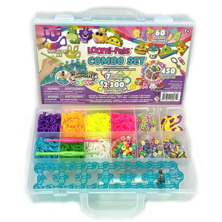 Rainbow Loom Loomi Pals Mega Combo Bracelet Making Kit, Craft Kits, Baby  & Toys