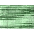 thumbnail image 1 of Ahgly Company Indoor Rectangle Solid Emerald Green Modern Area Rugs, 8' x 10', 1 of 4