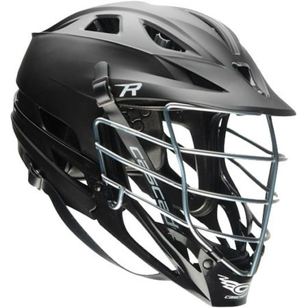cascade r matte lacrosse helmet w/ chrome mask