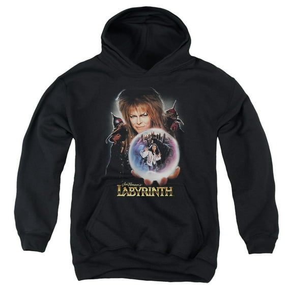 Labyrinth I Have A Gift Youth Pullover Hoodie Sweatshirt Black