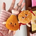 thumbnail image 2 of Lindo y creativo muñeco de hamburguesa con papas fritas, colgante de mochila, pareja de adornos de peluche, llavero de coche para niña, 2 of 3
