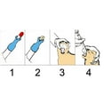 thumbnail image 3 of Capsule Tablet  Popper er Pusher Jeringa Dosificador Verde Yuyangstore mascota perro gato cuidado de la salud, 3 of 7