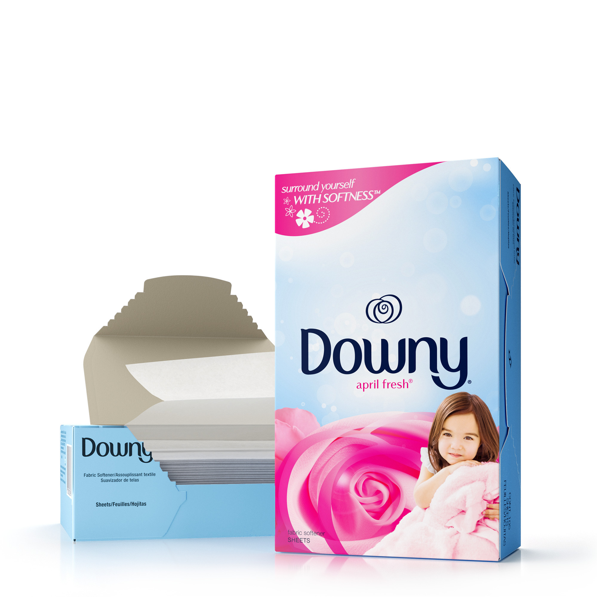 Downy April Fresh Fabric Softener Dryer Sheets, 120 Count - Walmart.com