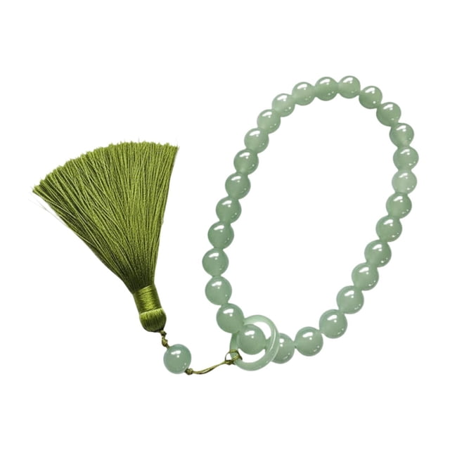 Pulsera de cuentas, joyería bohemia, pulsera de cadena para mujer, pulsera de compromiso Verde