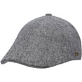 thumbnail image 2 of Men's New Era Gray Philadelphia Eagles Peaky Duckbill Fitted Hat, 2 of 2