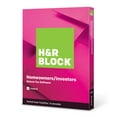 H&R Block Tax Software Deluxe 2019