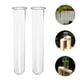 thumbnail image 5 of 4 tubos de vidrio transparentes para propagación hidropónica de flores, ideales para terrarios y macetas pequeñas., 5 of 8
