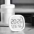thumbnail image 1 of Feltree LCD Screen Concise Clock Multifunctional Temperature Electronic Clock Humidity Electronic Clock Magnetic Suction Alarm Clock Slim Electronic Alarm Clock, 1 of 7