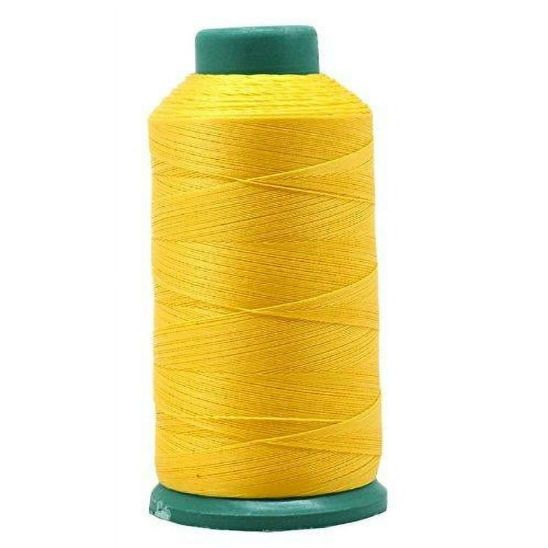 Threadart Heavy Duty Bonded Nylon Thread - 1650 yards (1500m) - Coated No  Unravel - #69 T70 Size 210D/3 - For Upholstery, Leather, Vinyl, Weaving  Hair, Denim, & More - 26 Colors Available - Grey 