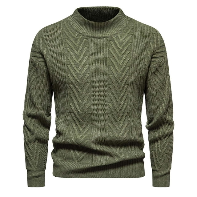 Cardigan en Tricot pour Hommes – Cardigan à Manches Longues Uni avec Texture Tricotée Classique et Style Polyvalent