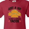 thumbnail image 4 of Inktastic Taco Lover Mexican Food Youth T-Shirt, 4 of 5