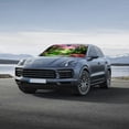 thumbnail image 7 of Awypu Windshield Sun Shade for Vehicle SUV Truck Protector - Trees Flowers Car Shades for Front Windows 55.12*29.92 in, 7 of 7