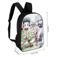 thumbnail image 2 of Hunter × Hunter Backpack, Large Capacity Computer Backpack, 17 Inch Laptop Backpack for College Work Travel, 2 of 9