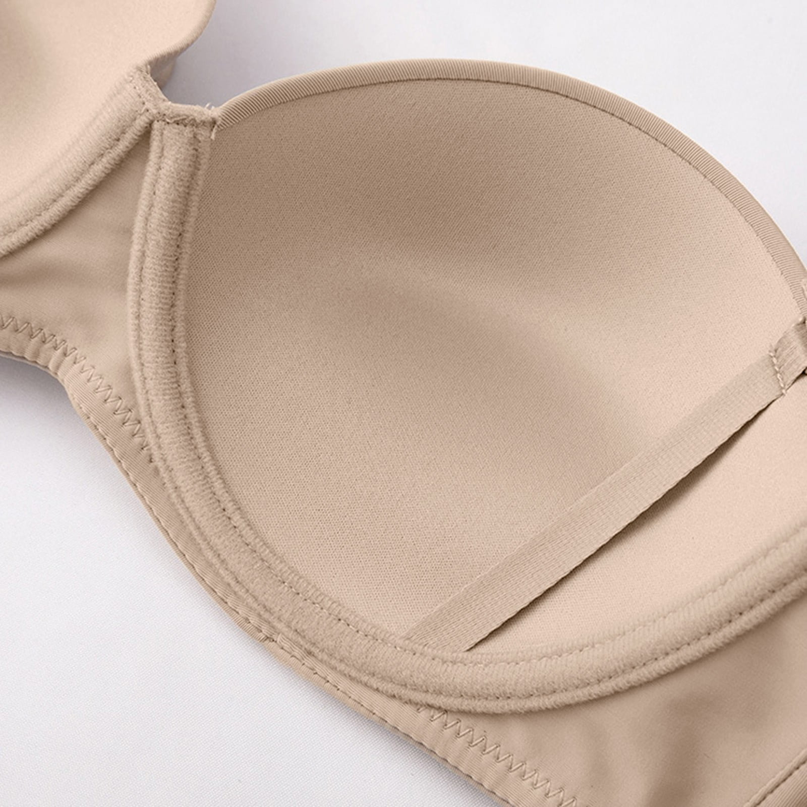 SHREE HANS FASHION Women Sports Quick Dry Bra Breathable Back Cross Strap  Push Up Running Bra for Fitness Gym U Neck Bra, Color ( Beige ) Pack of 1