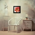thumbnail image 4 of Nai, Danhui 15x15 Black Modern Framed Museum Art Print Titled - Vivid Amaryllis, 4 of 5