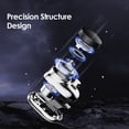 thumbnail image 3 of Electric Mini Shaver Portable Shaver, Magic USB Electric Razor for Men, Rechargeable Travel Razors for Shaving Face (Silver), 3 of 9