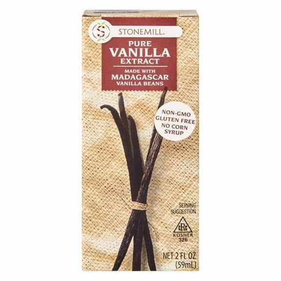 Stonemill Pure Vanilla Extract, 2 oz - Pack of 2