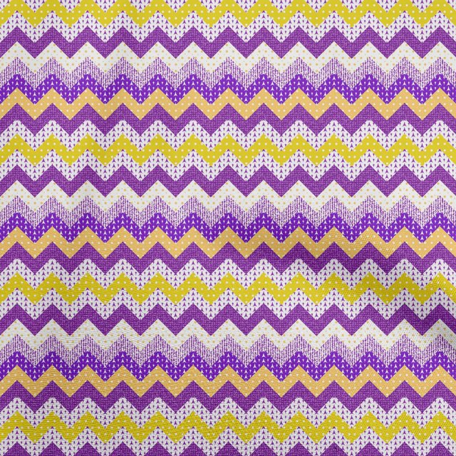 oneOone Cotton Poplin Twill Medium Yellow Fabric Chevron Sewing Material Print Fabric By The Yard 56 Inch Wide-NQ